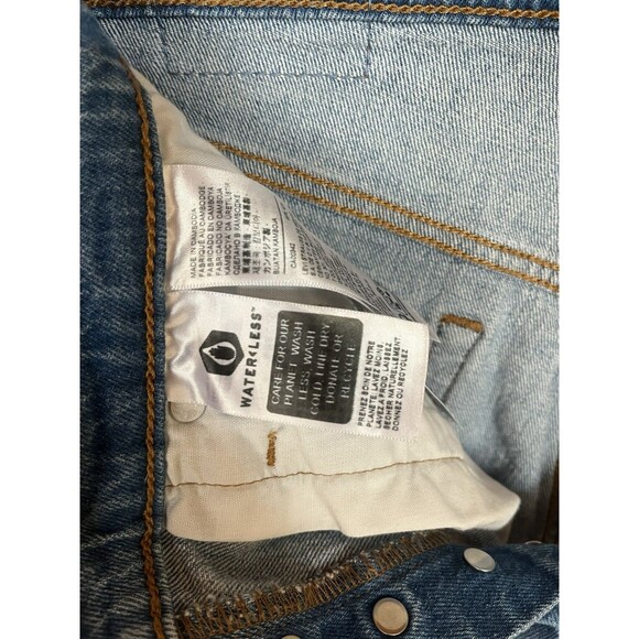 Levi’s 501 Cut Off Shorty Shorts, Button Fly High Waist, Size 26W - Picture 4 of 6